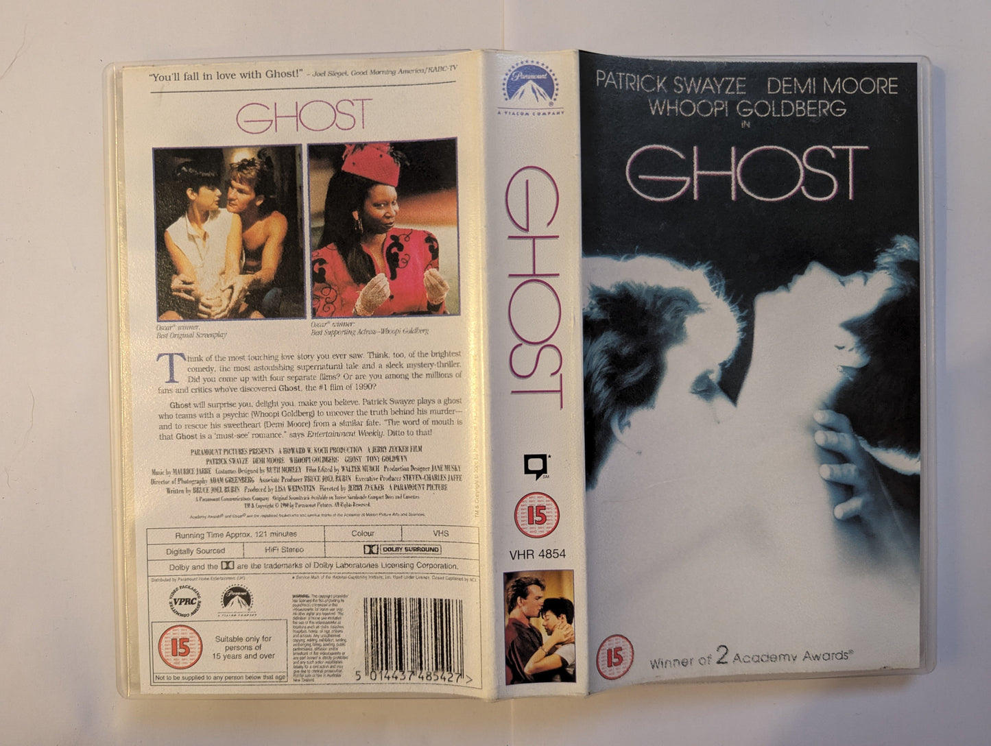 Ghost (1990) VHS Video