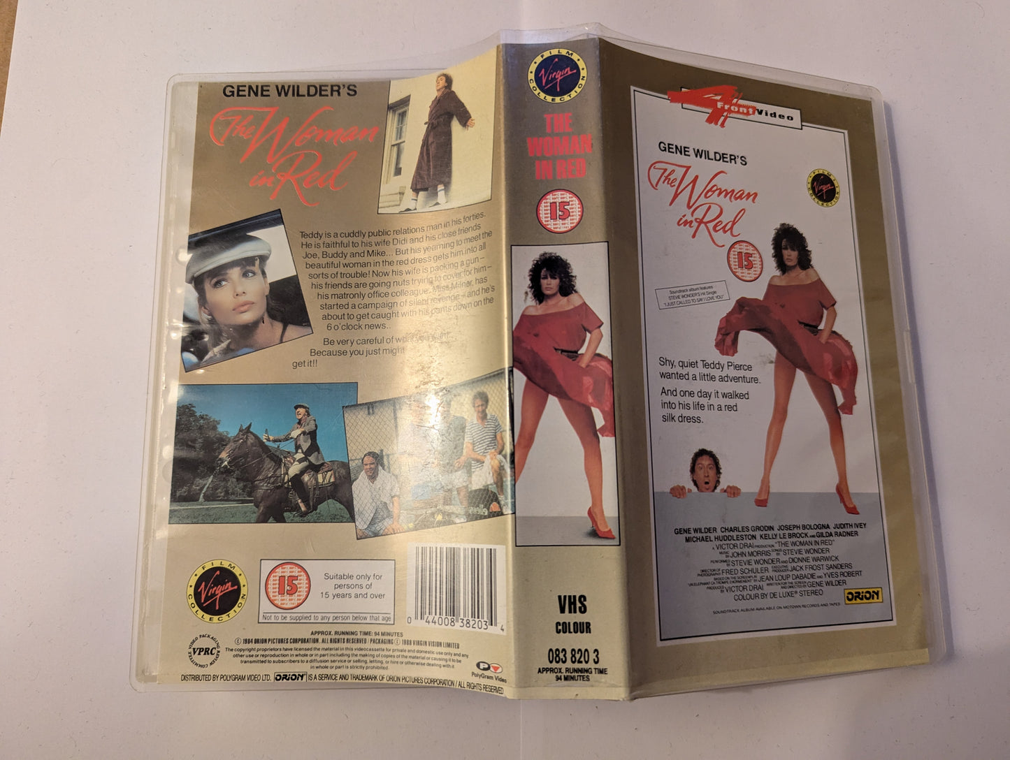 The Woman In Red (1984) VHS Video