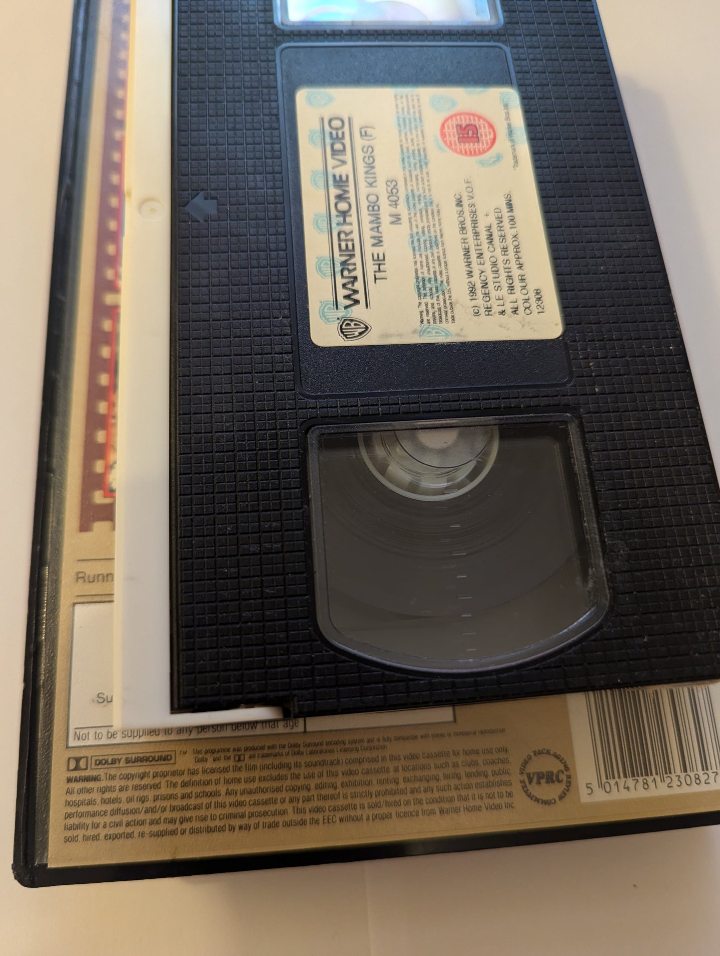 Mambo Kings (1992) VHS Video Ex Rental