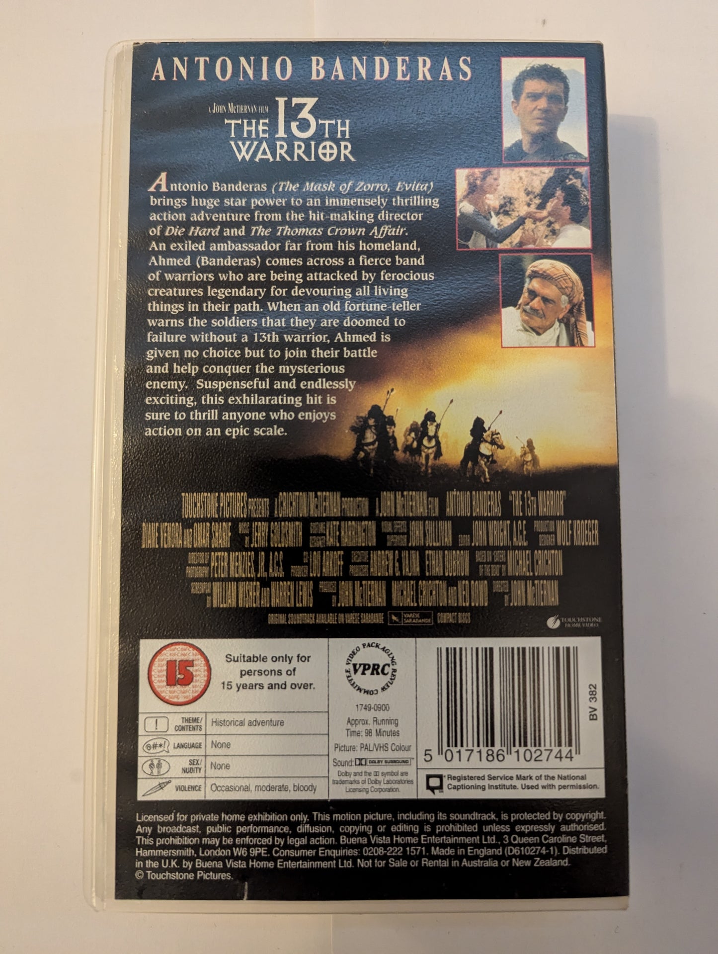 The 13th Warrior (1999) VHS Video