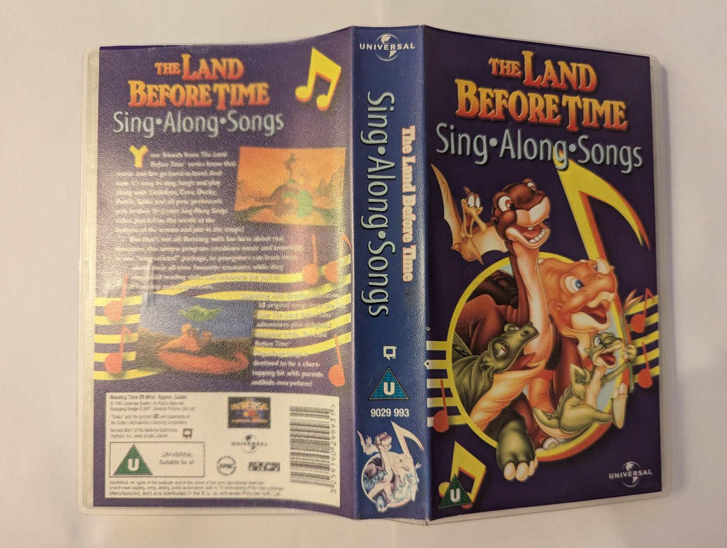 Land Before Time Sing Along Songs VHS Video