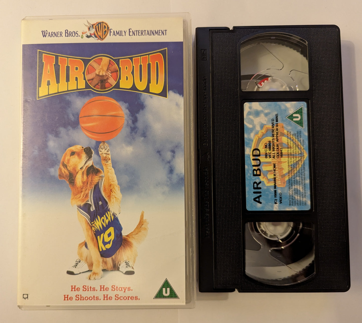 Air Bud (1997) VHS Video