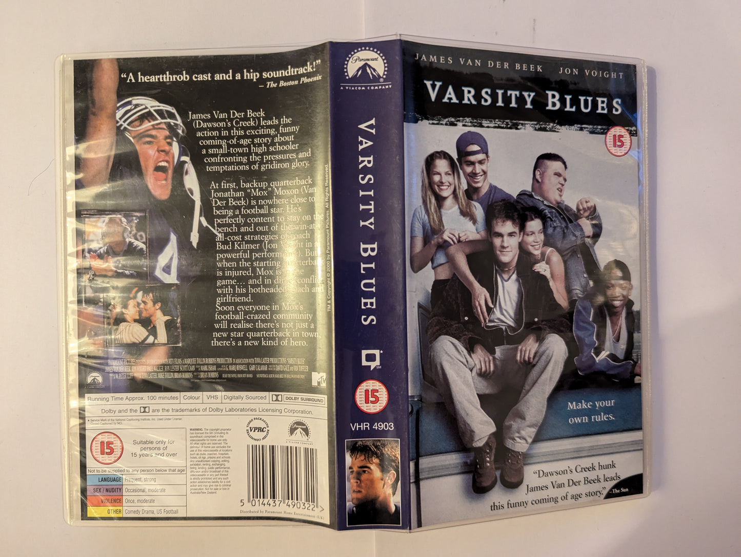 Varsity Blues (1999) VHS Video