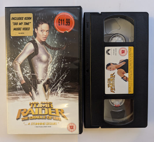 Tomb Raider The Cradle Of Life (2003) VHS Video