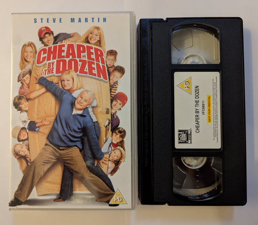 Cheaper By The Dozen (2003) VHS Video