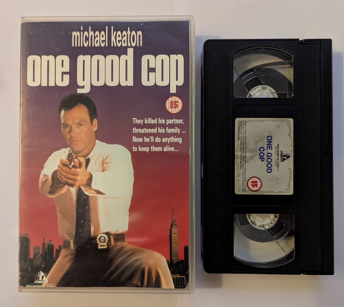 One Good Cop (1991) VHS Video Ex Rental