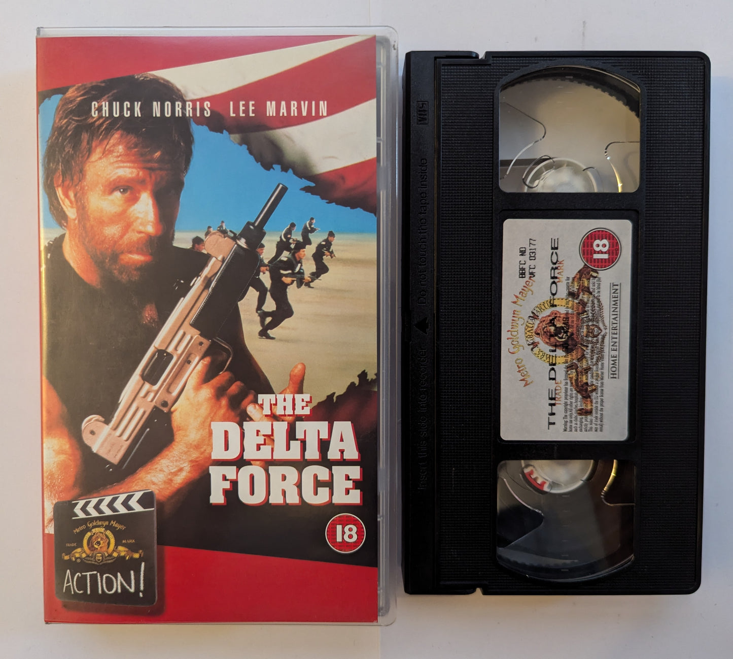 Delta Force (1986) VHS Video