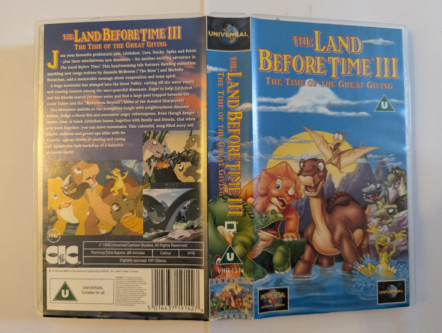 Land Before Time 3 III (1995) VHS Video