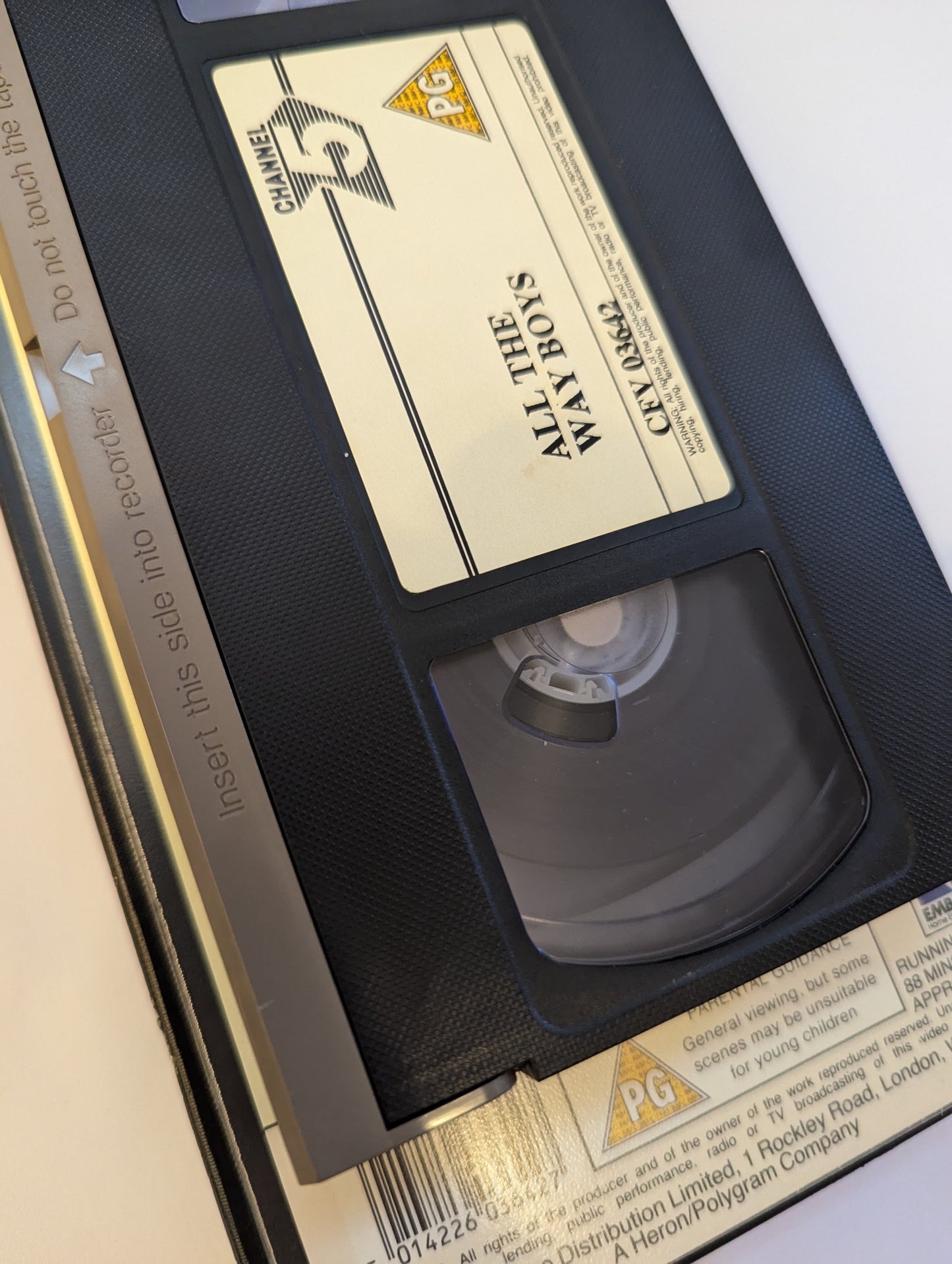 All The Way Boys (1972) VHS Video