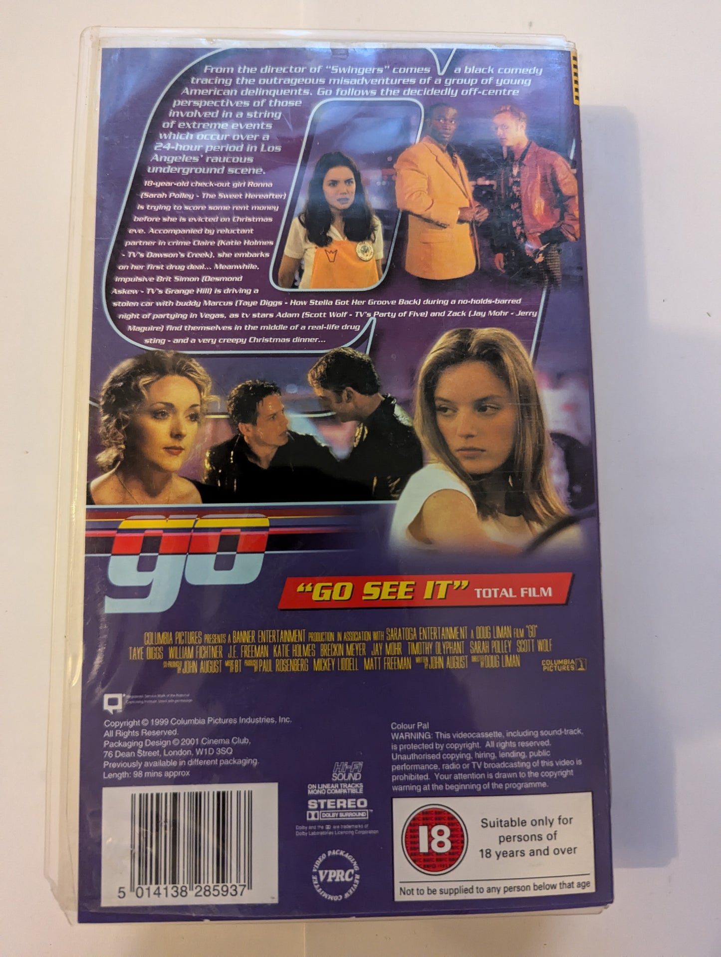 Go (1999) VHS Video Cinema Club