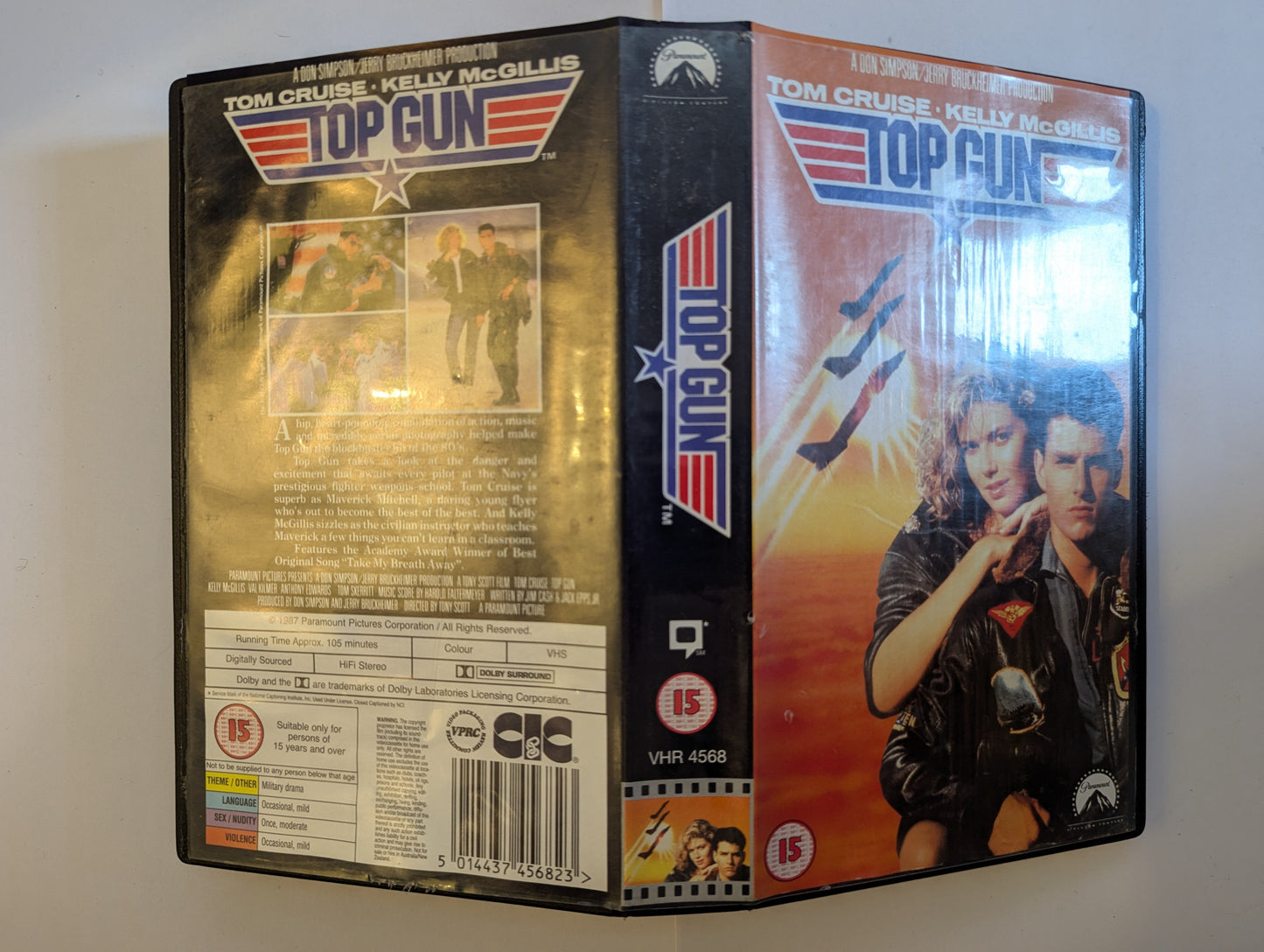 Top Gun (1986) VHS Video