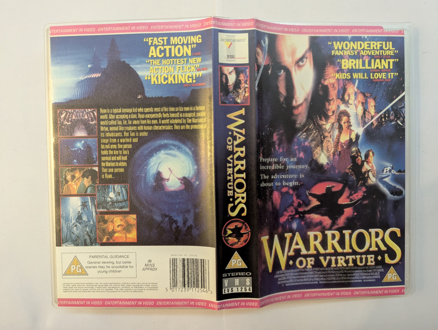 Warriors of Virtue VHS Video (1997)