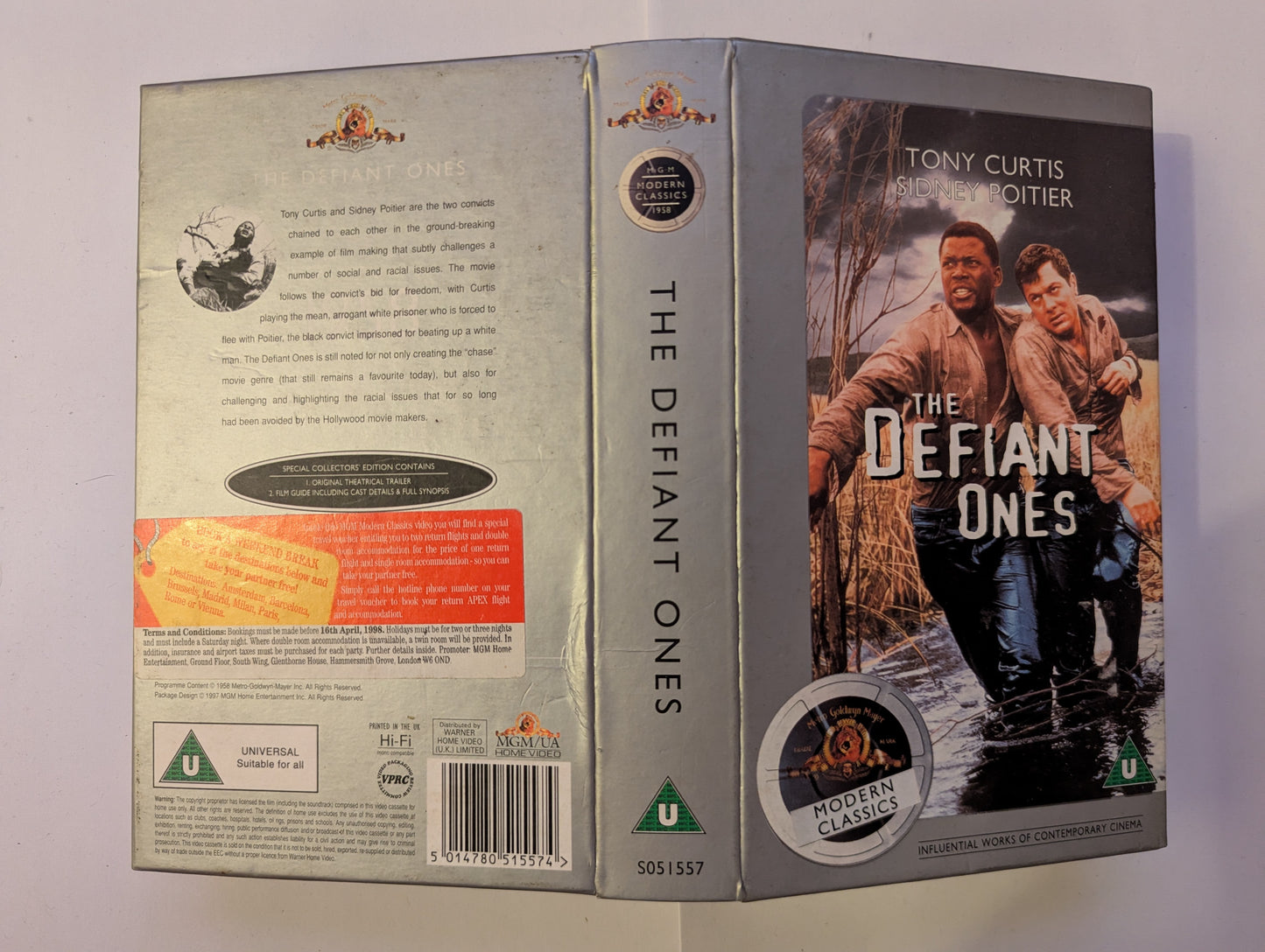 The Defiant Ones (1958) VHS Video *Sealed*