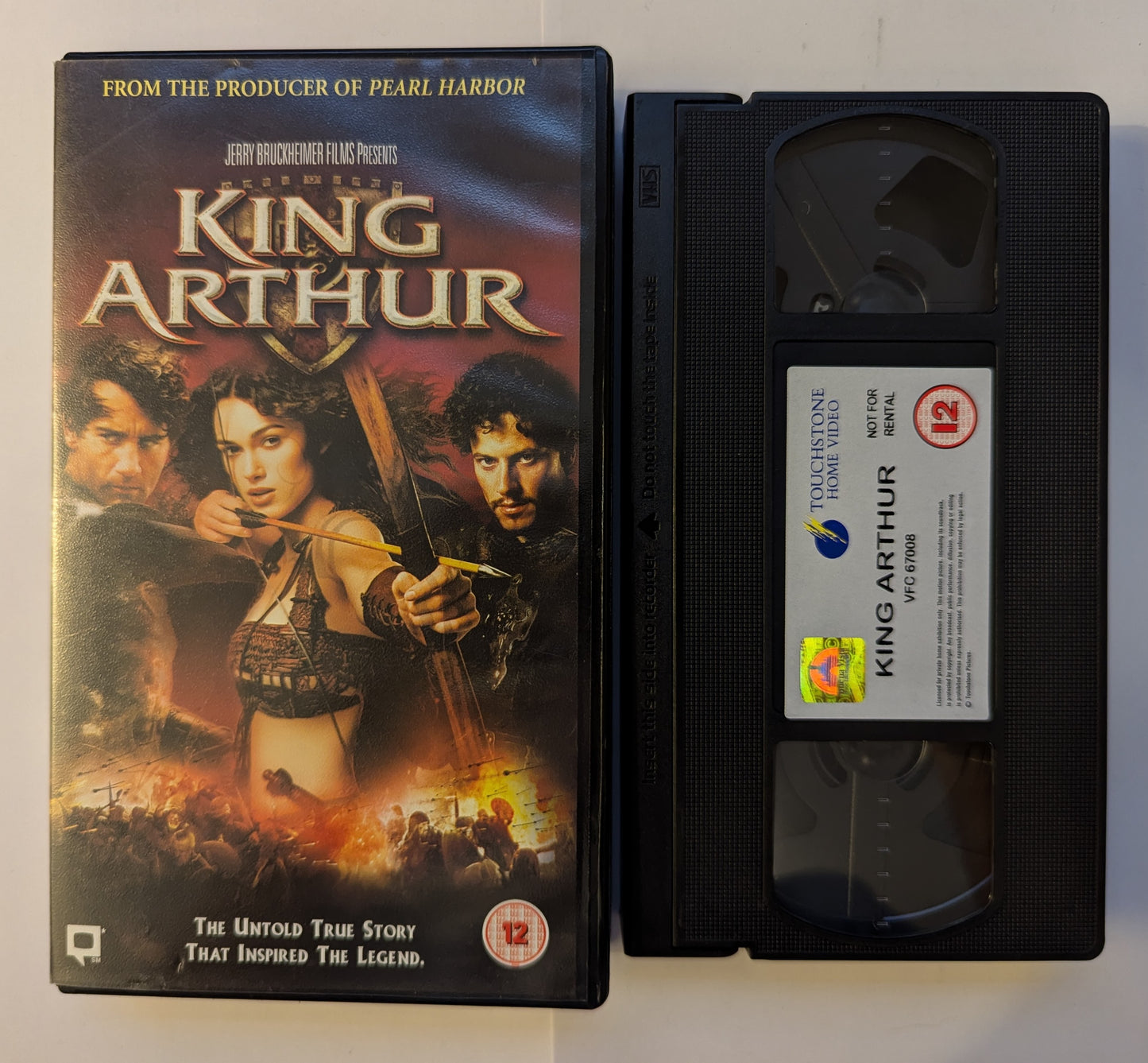 King Arthur (2004) VHS Video