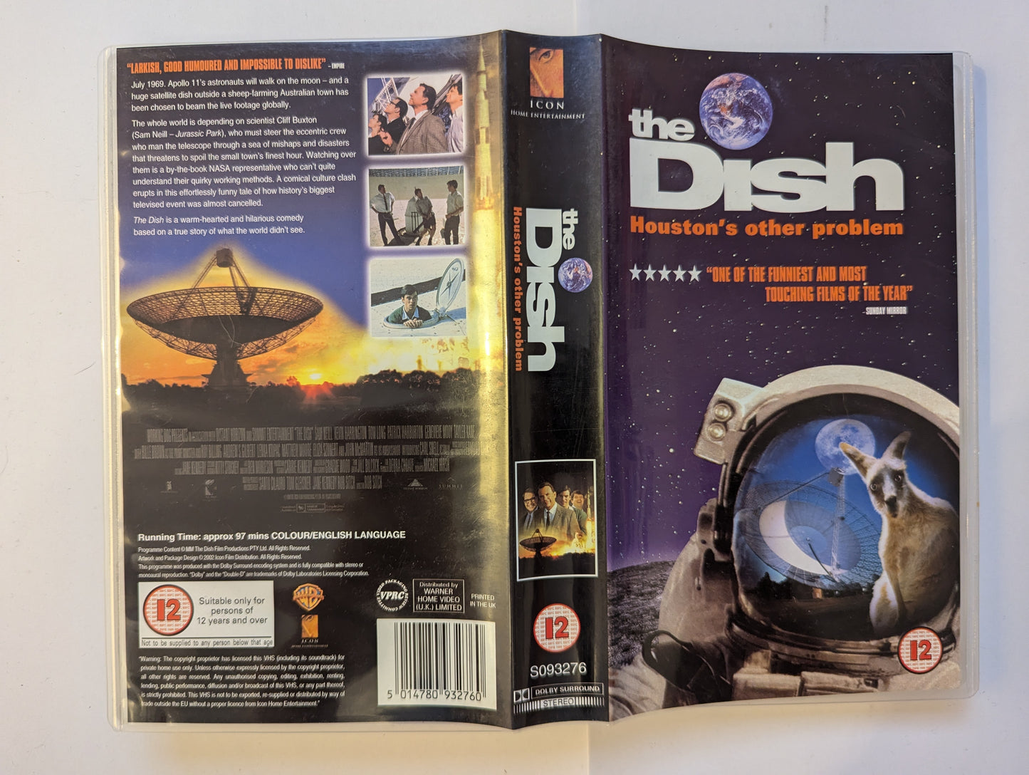 The Dish (2003) VHS Video *Sealed*