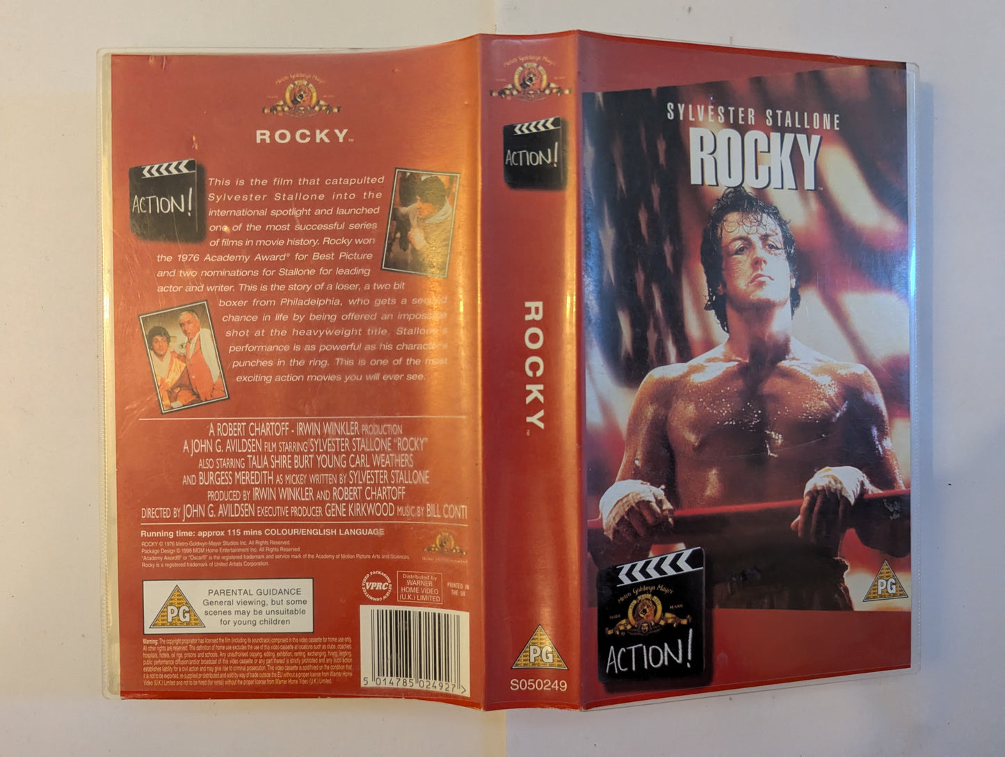 Rocky (1976) VHS Video