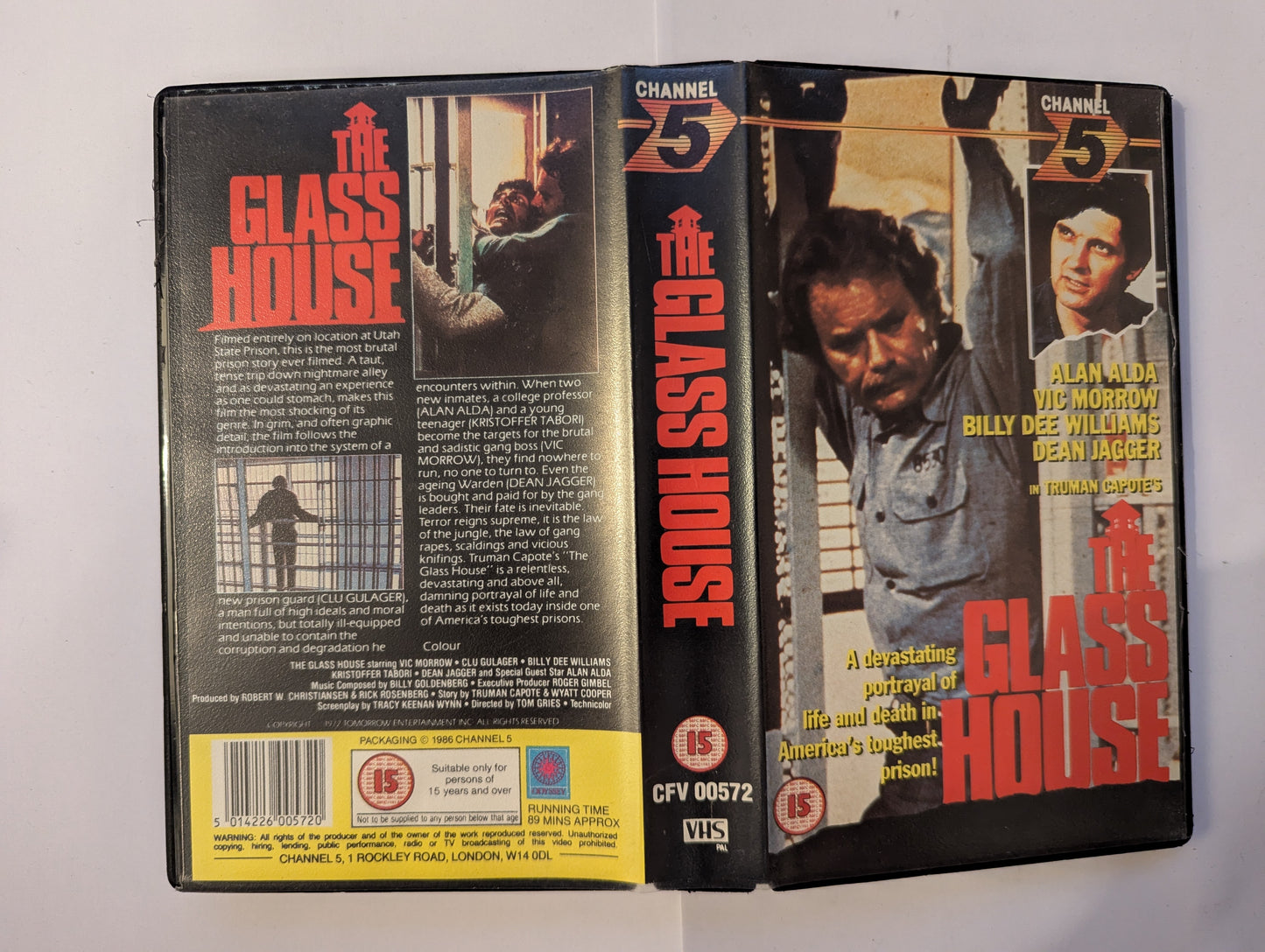 The Glass House (1972) VHS Video