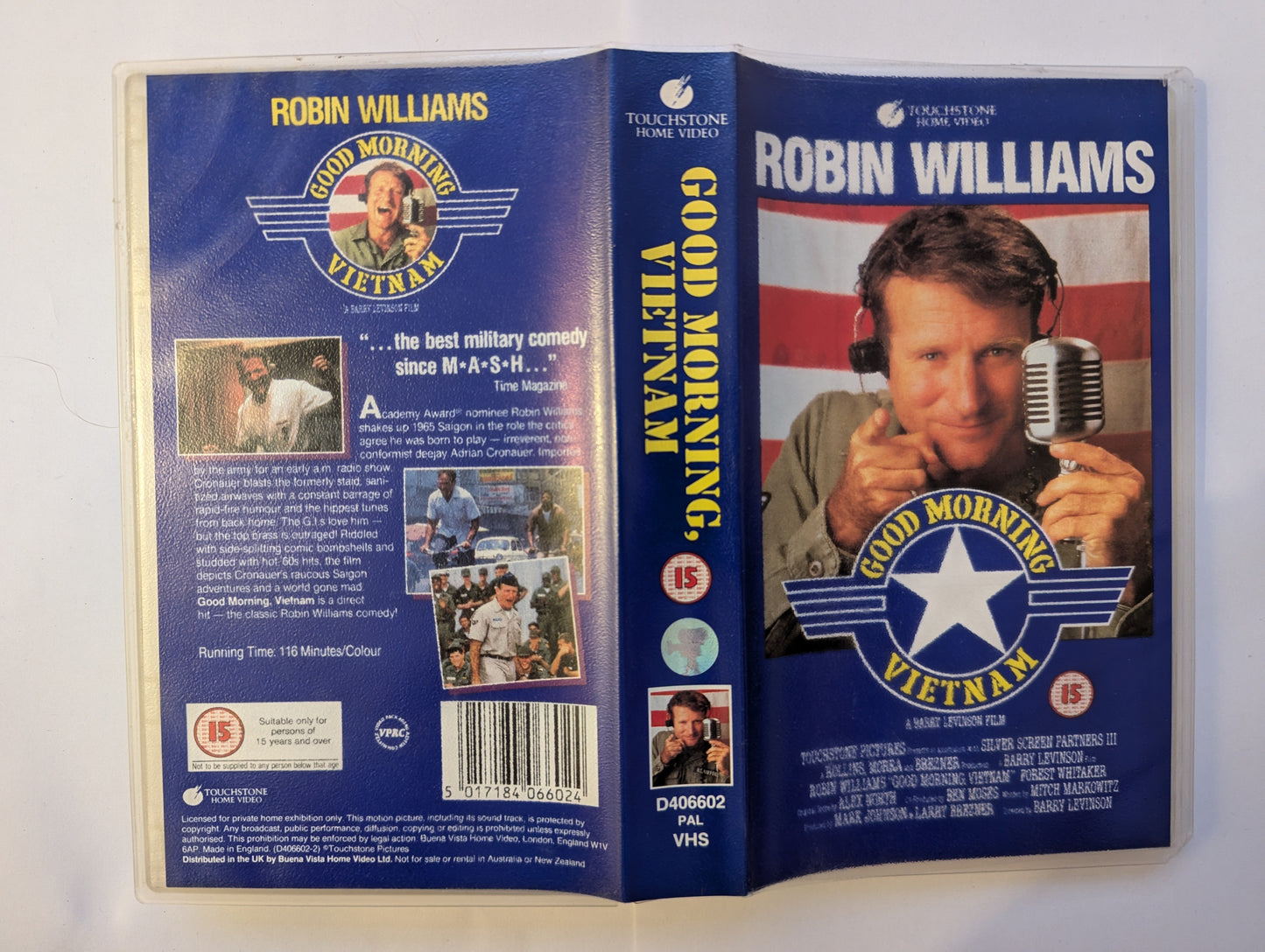 Good Morning Vietnam (1987) VHS Video