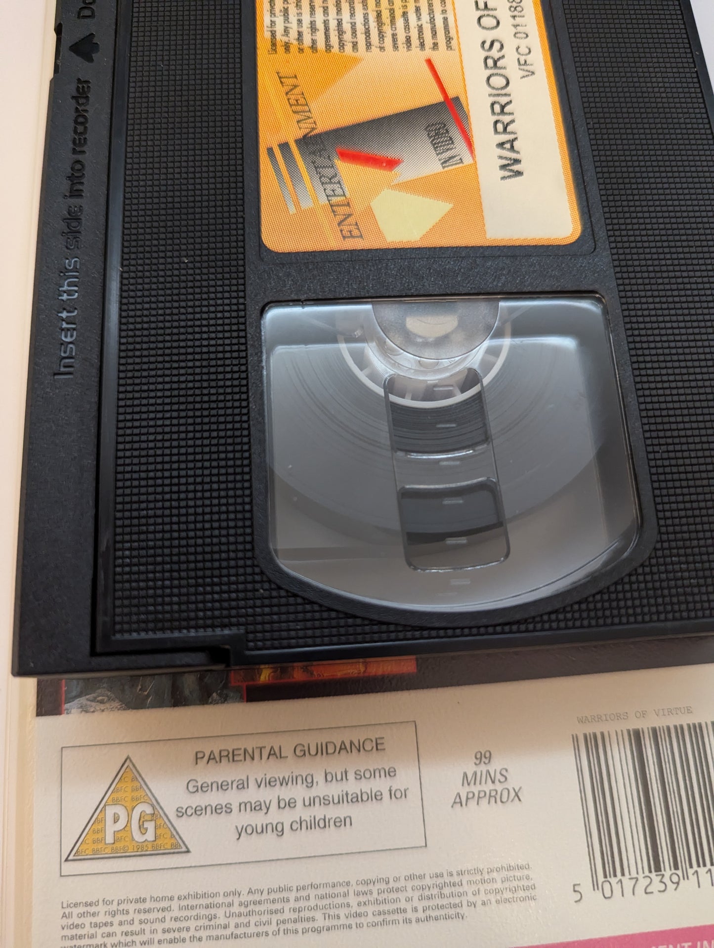 Warriors of Virtue VHS Video (1997)