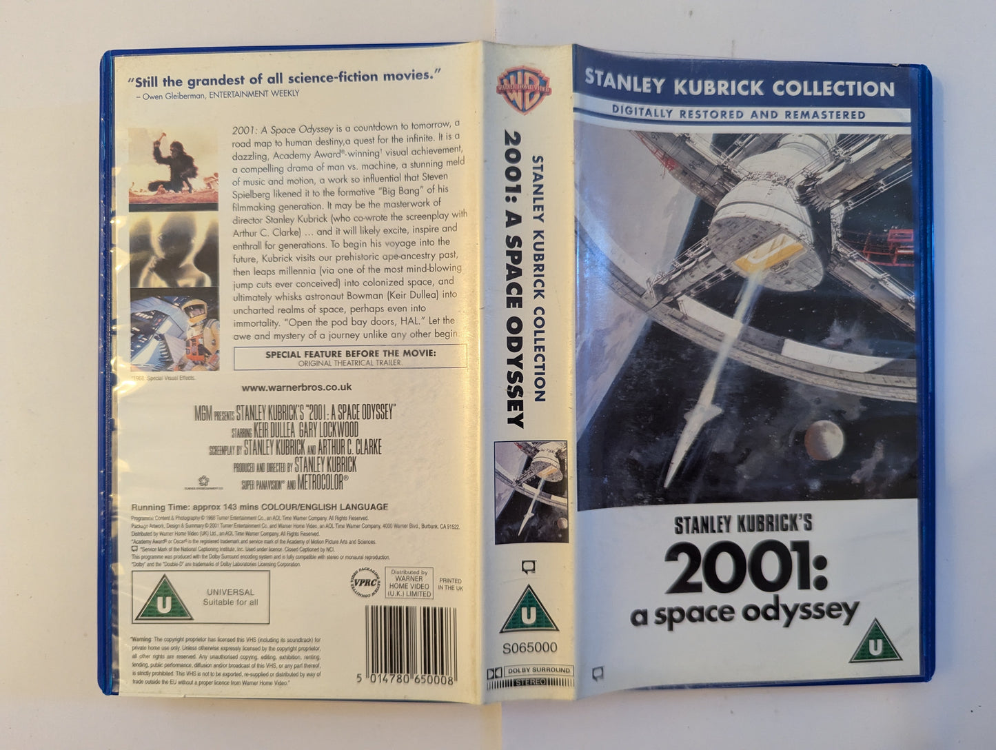 2001 A Space Odyssey (1968) VHS Video *Sealed*