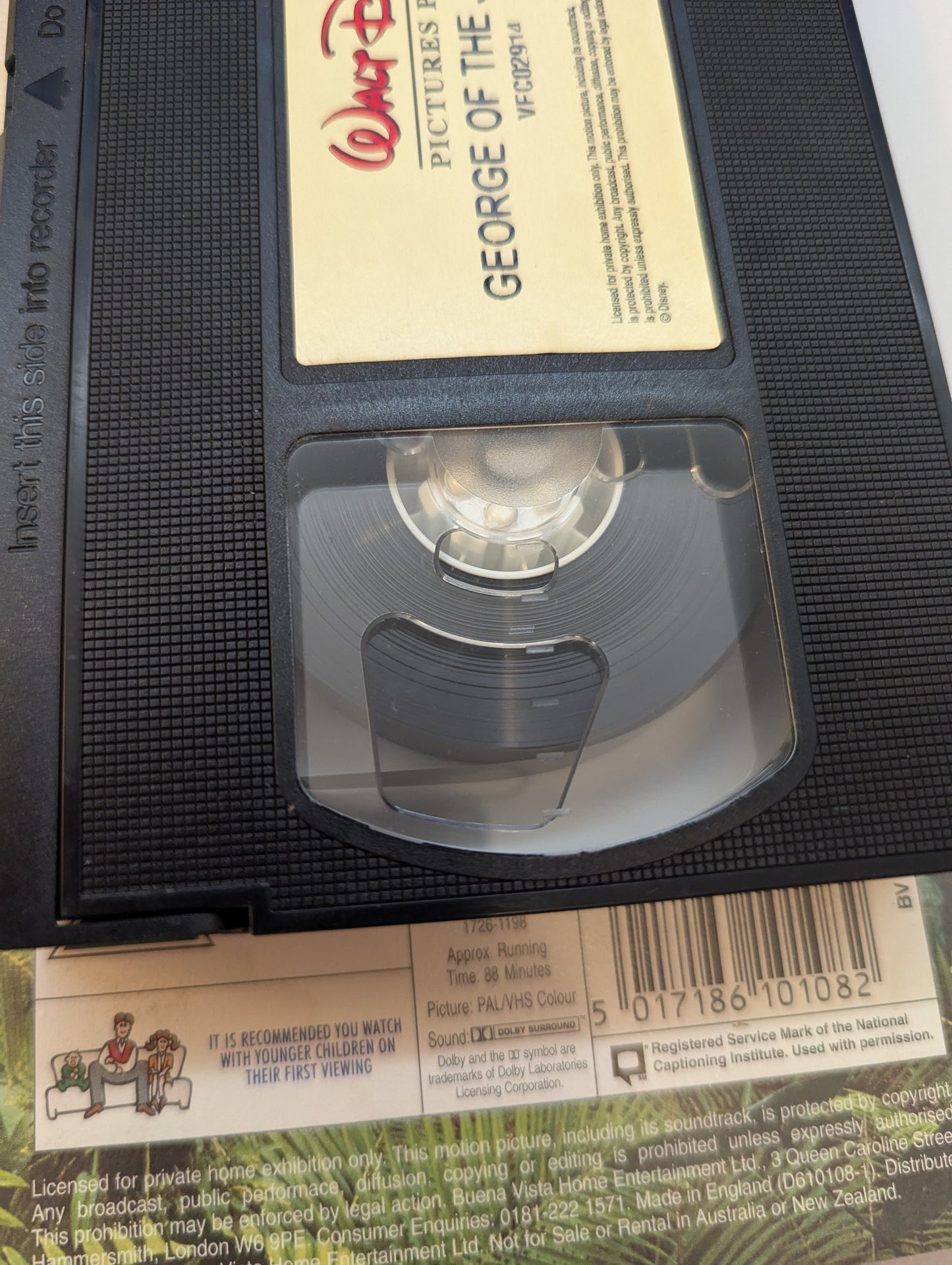 George Of The Jungle (1997) VHS Video