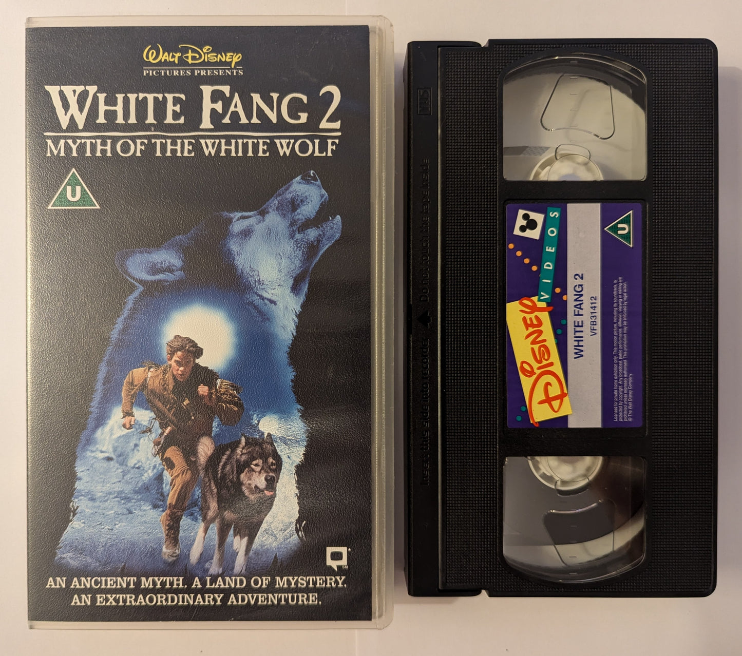 White Fang 2 Myth Of The White Wolf (1994) VHS Video