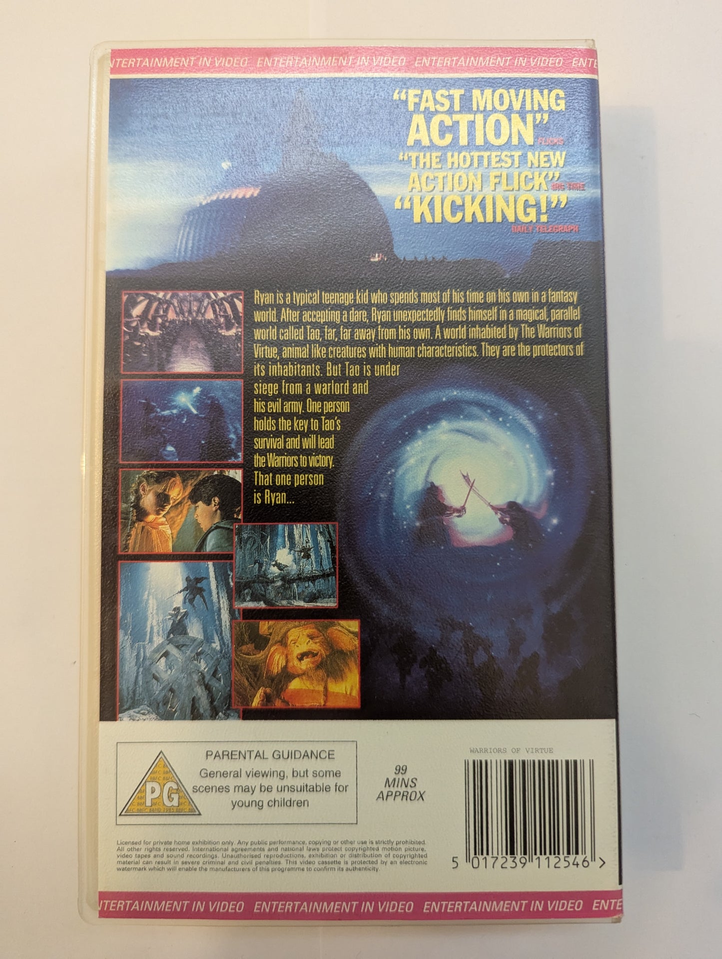 Warriors of Virtue VHS Video (1997)