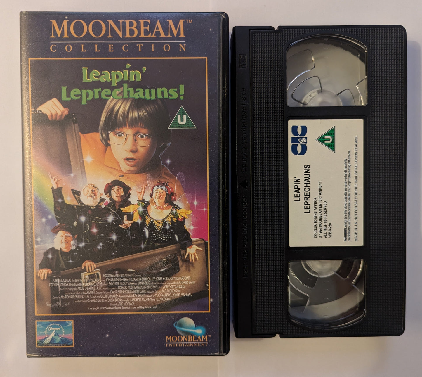 Leapin' Leprechauns (1995) VHS Video