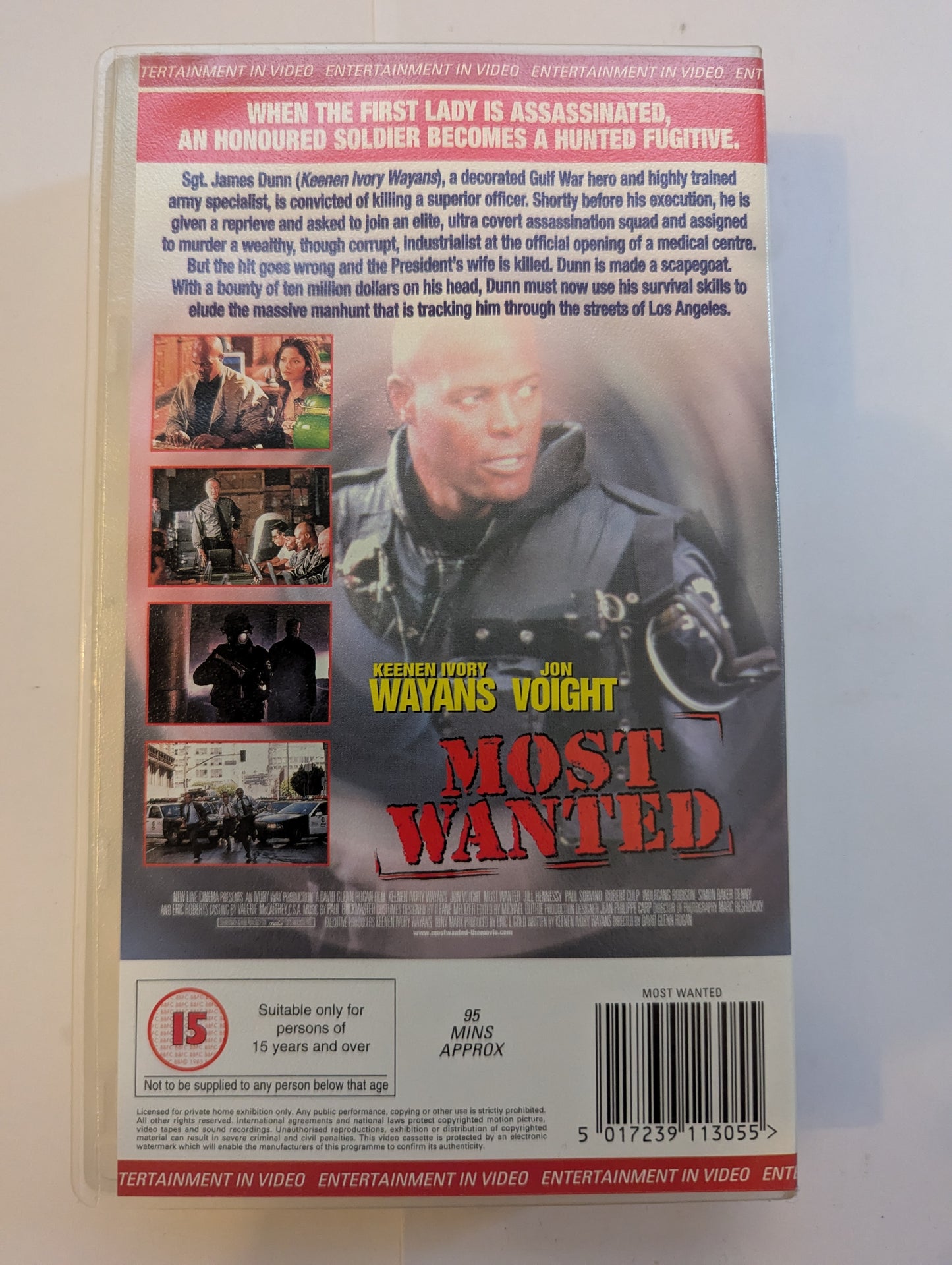 Most Wanted (1997) VHS Video