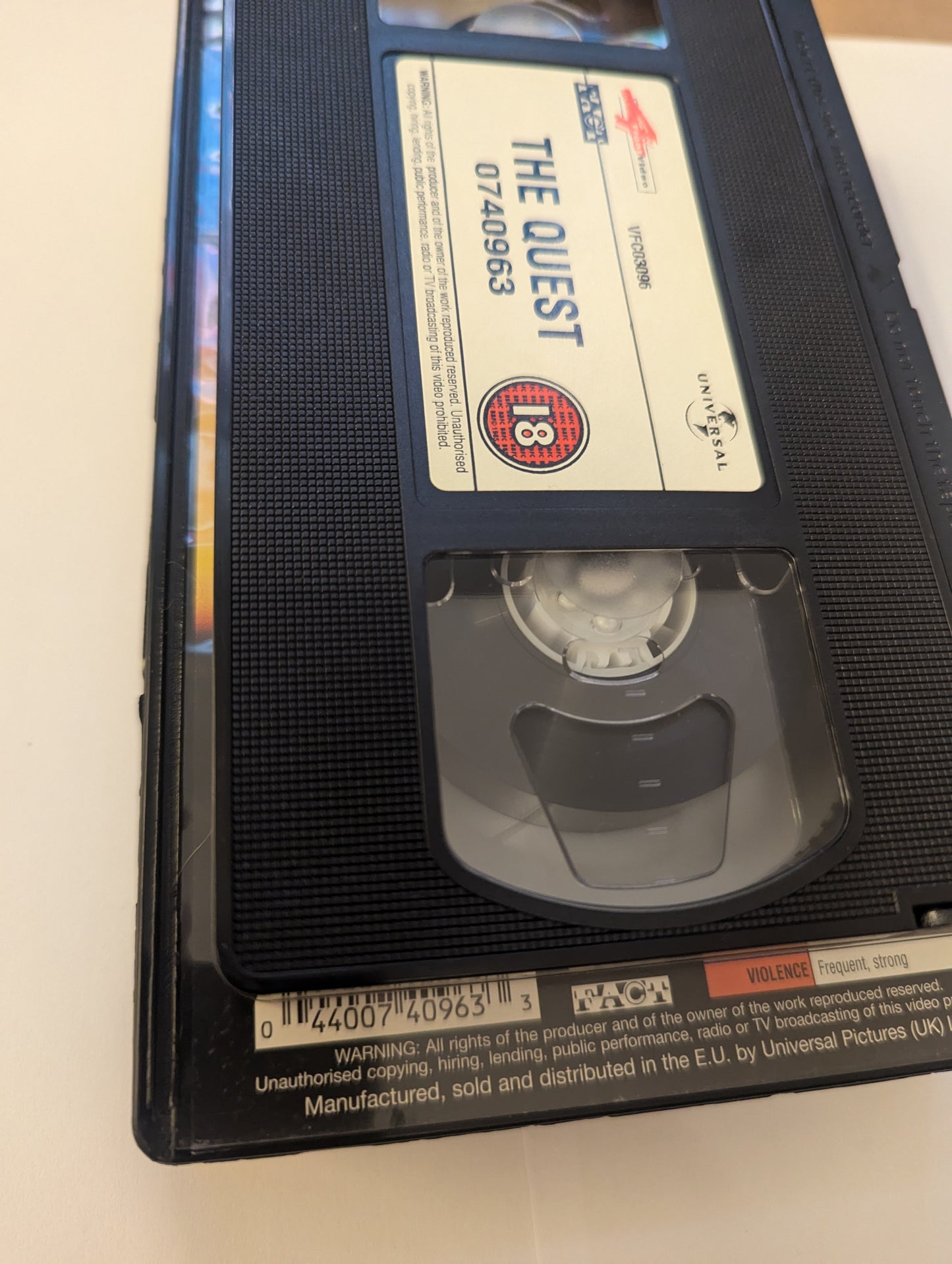 The Quest (1996) VHS Video