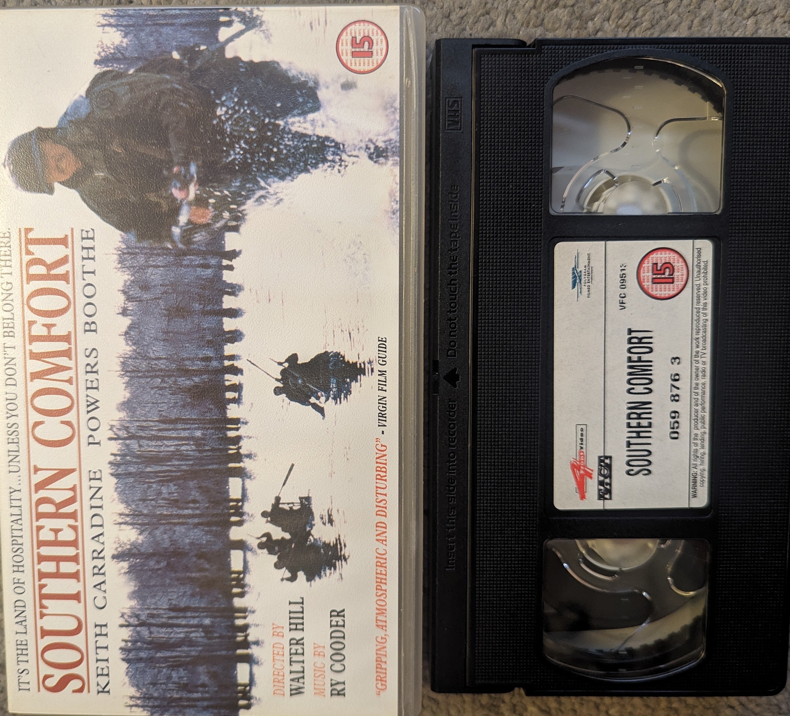 Southern Comfort (1981) VHS Video – Flippin Retro Video Shop