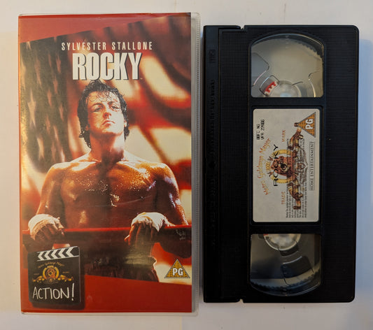 Rocky (1976) VHS Video