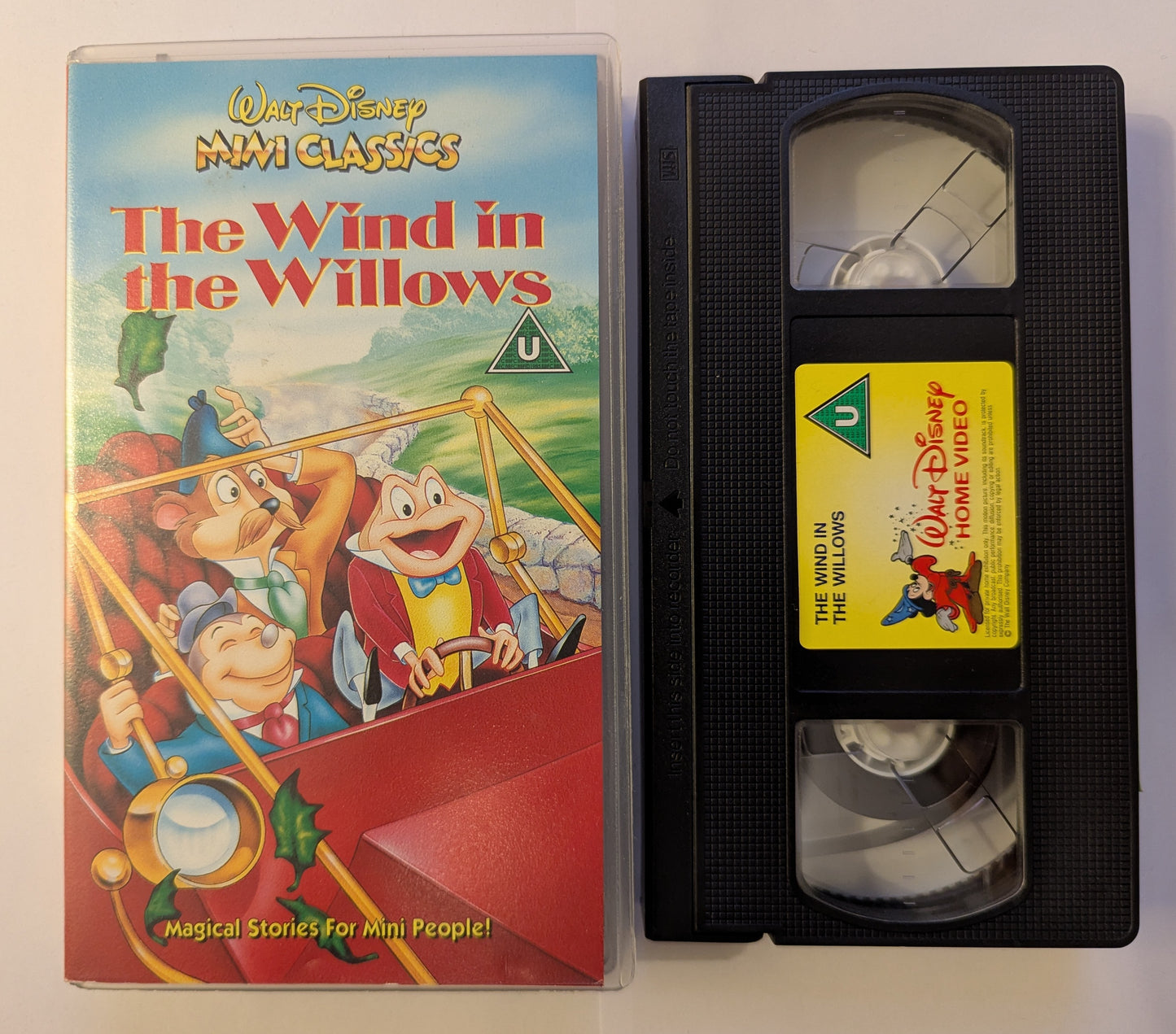 The Wind In The Willows Disney VHS Video