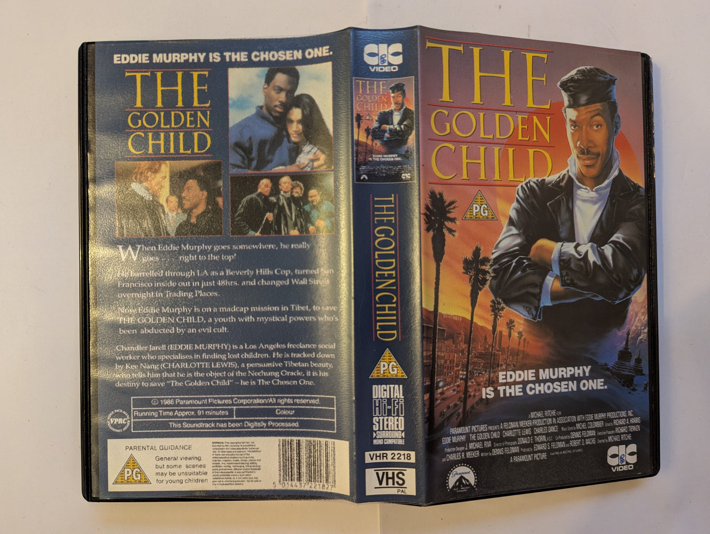 The Golden Child (1986) VHS Video