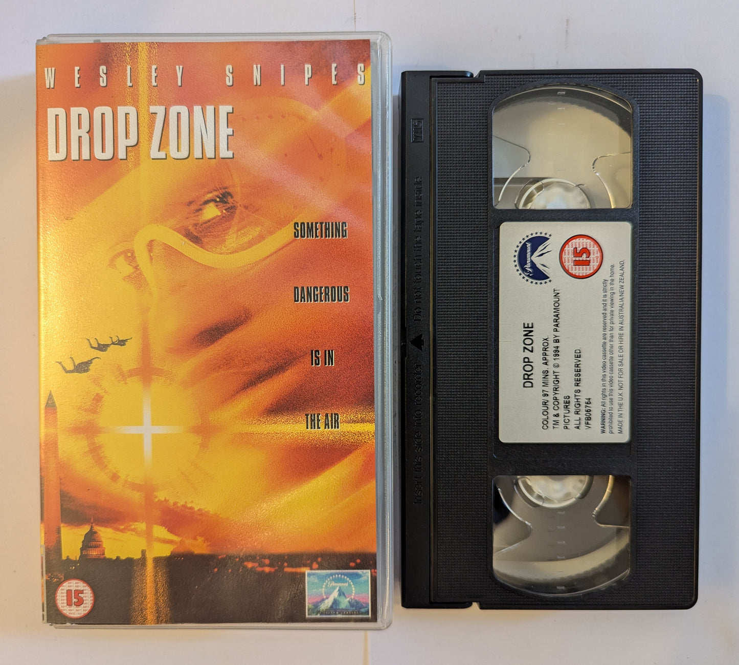 Drop Zone (1994) VHS Video