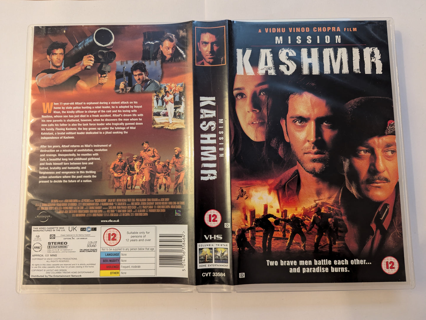 Mission To Kashmir (2000) VHS Video Ex Rental