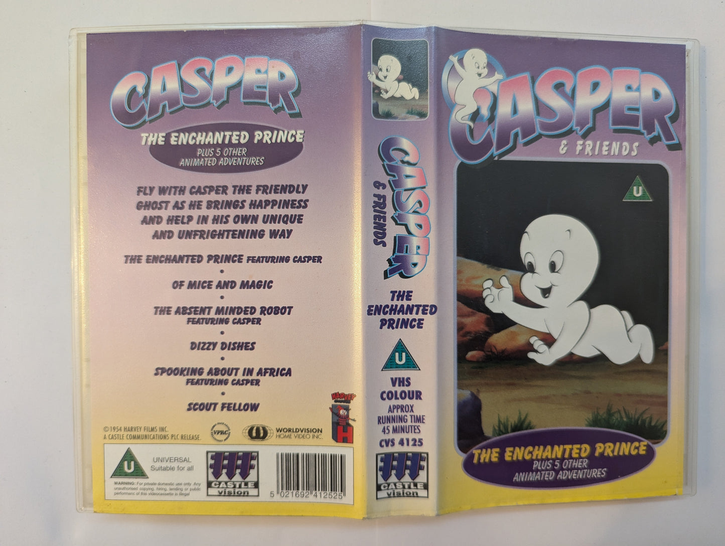 Casper & Friends VHS Video