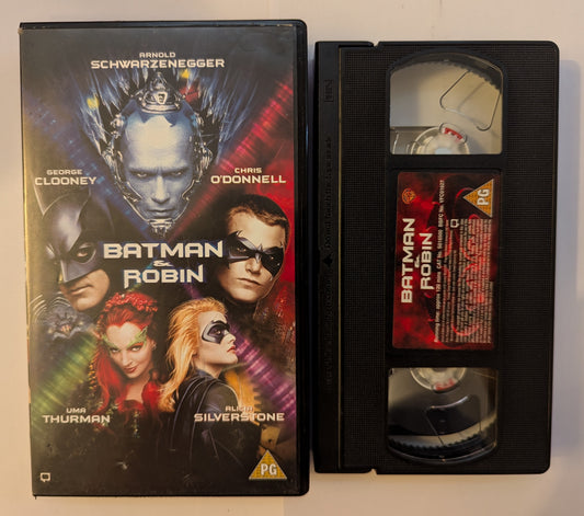 Batman & Robin (1997) VHS Video