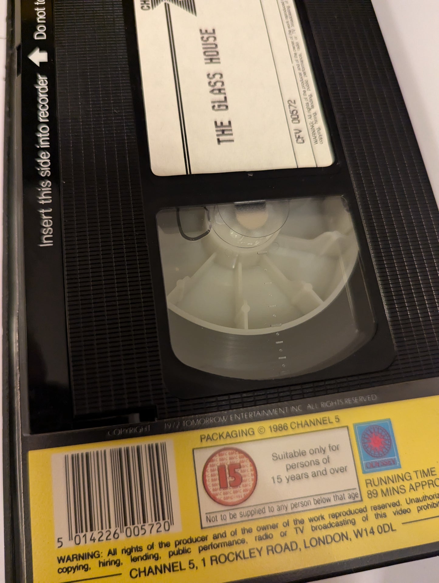 The Glass House (1972) VHS Video