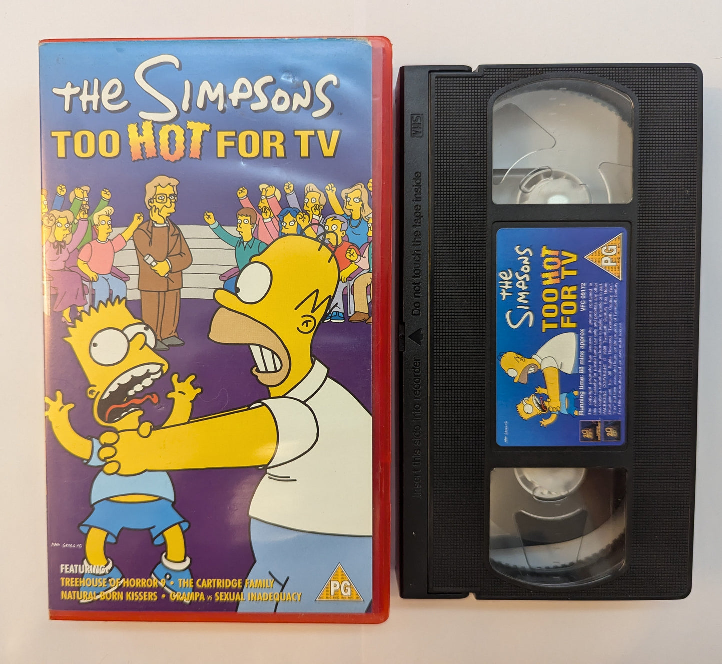 The Simpsons Too Hot For TV (1999) VHS Video