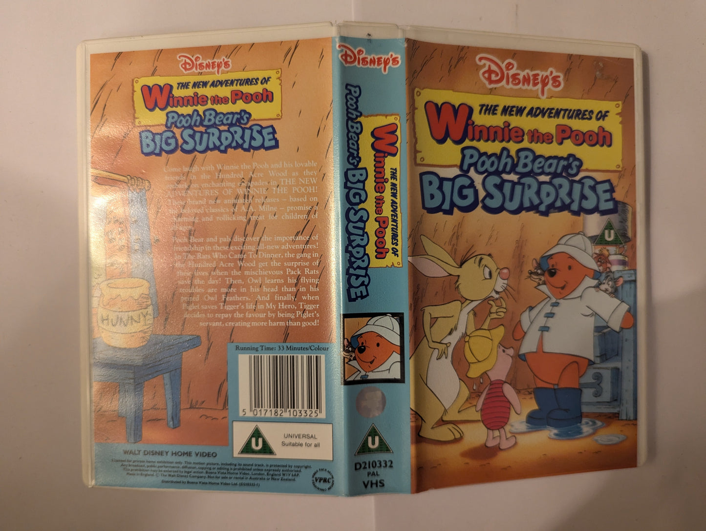 Winnie The Pooh - Pooh's Big Surprise VHS Video