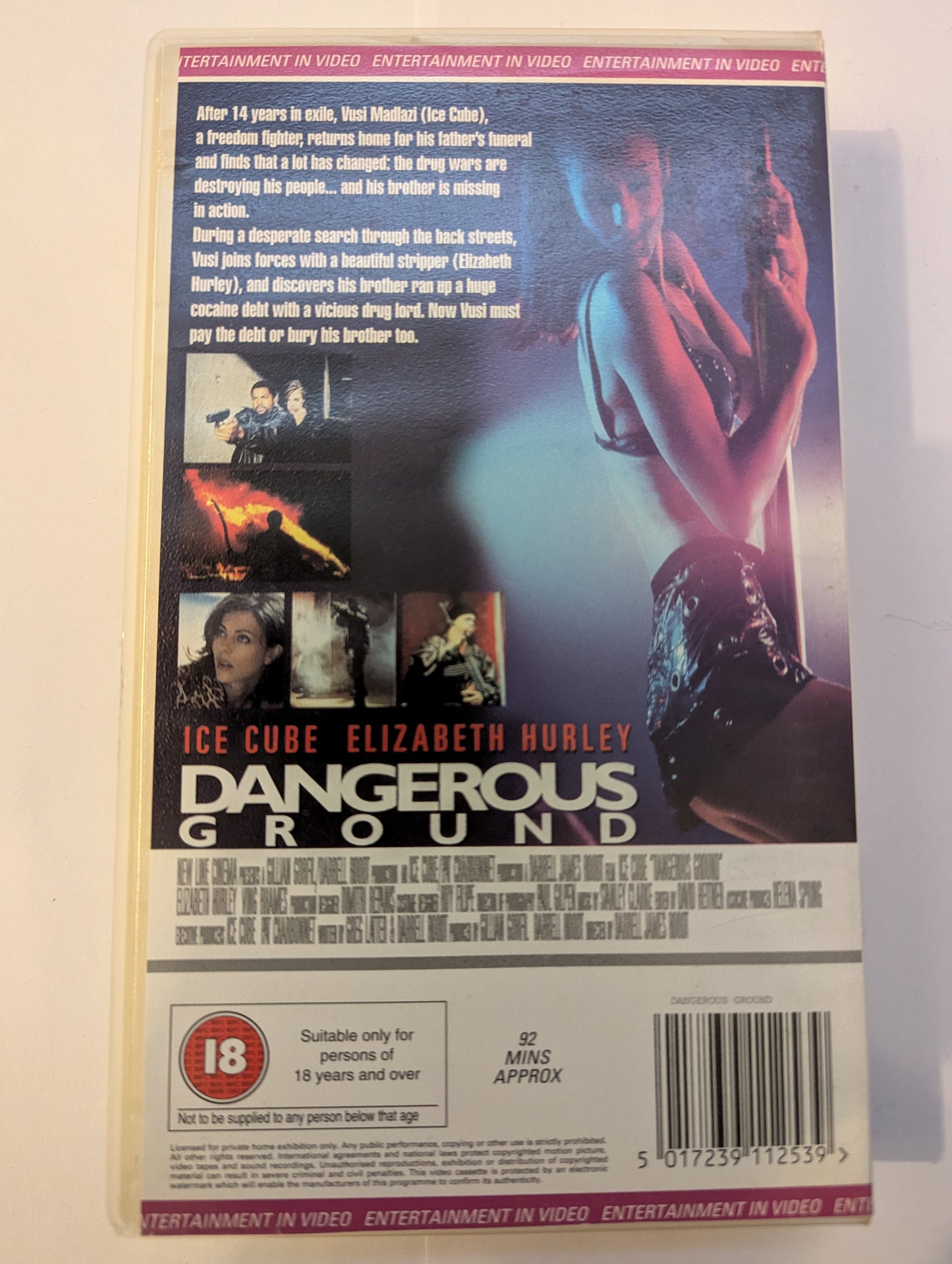 Dangerous Ground (1997) VHS Video