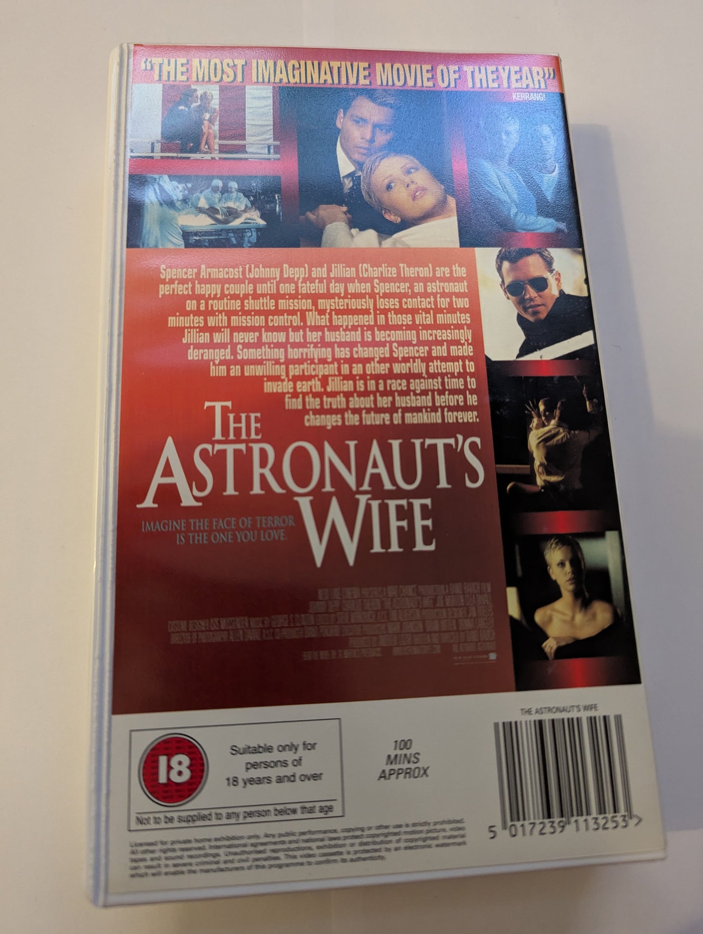 The Astronauts Wife (1999) VHS Video