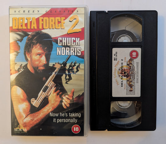 Delta Force 2 (1990) VHS Video