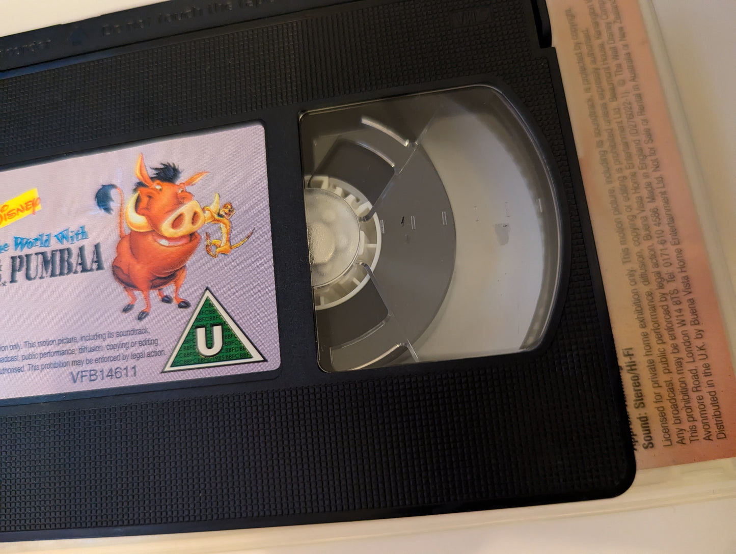 Around The World With Timon & Pumba (1996) VHS Video