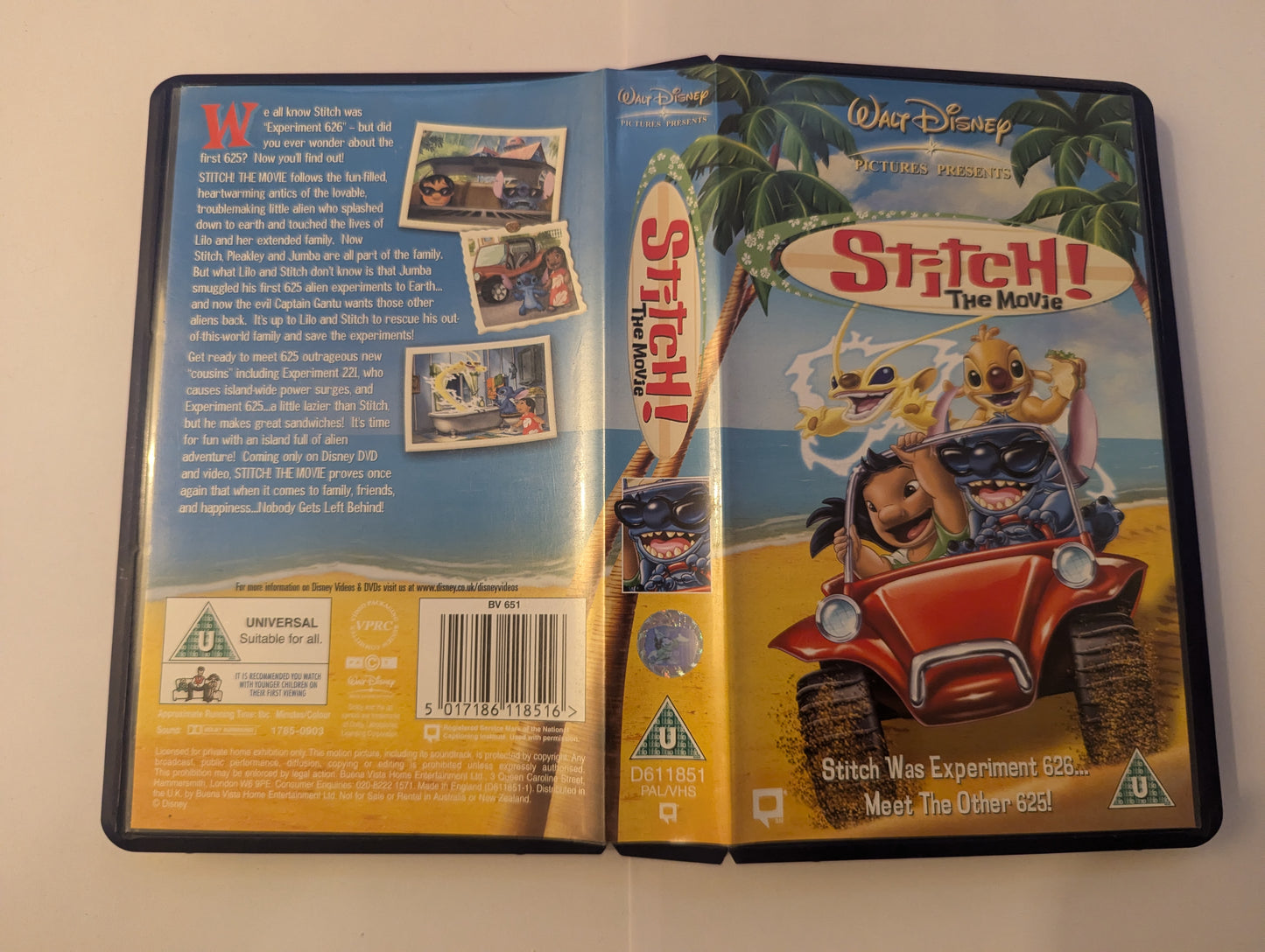 Stitch! The Movie (2003) VHS Video