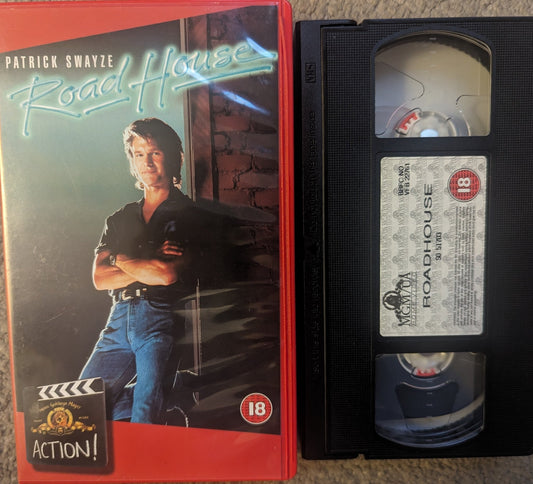 Road House (1989) VHS Video (Red Case) - Flippin Retro Video Shop