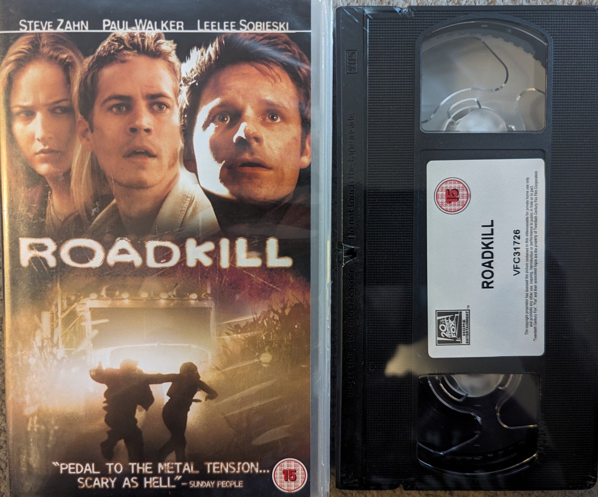 Roadkill aka Joyride (2001) VHS Video *Sealed* - Flippin Retro Video Shop