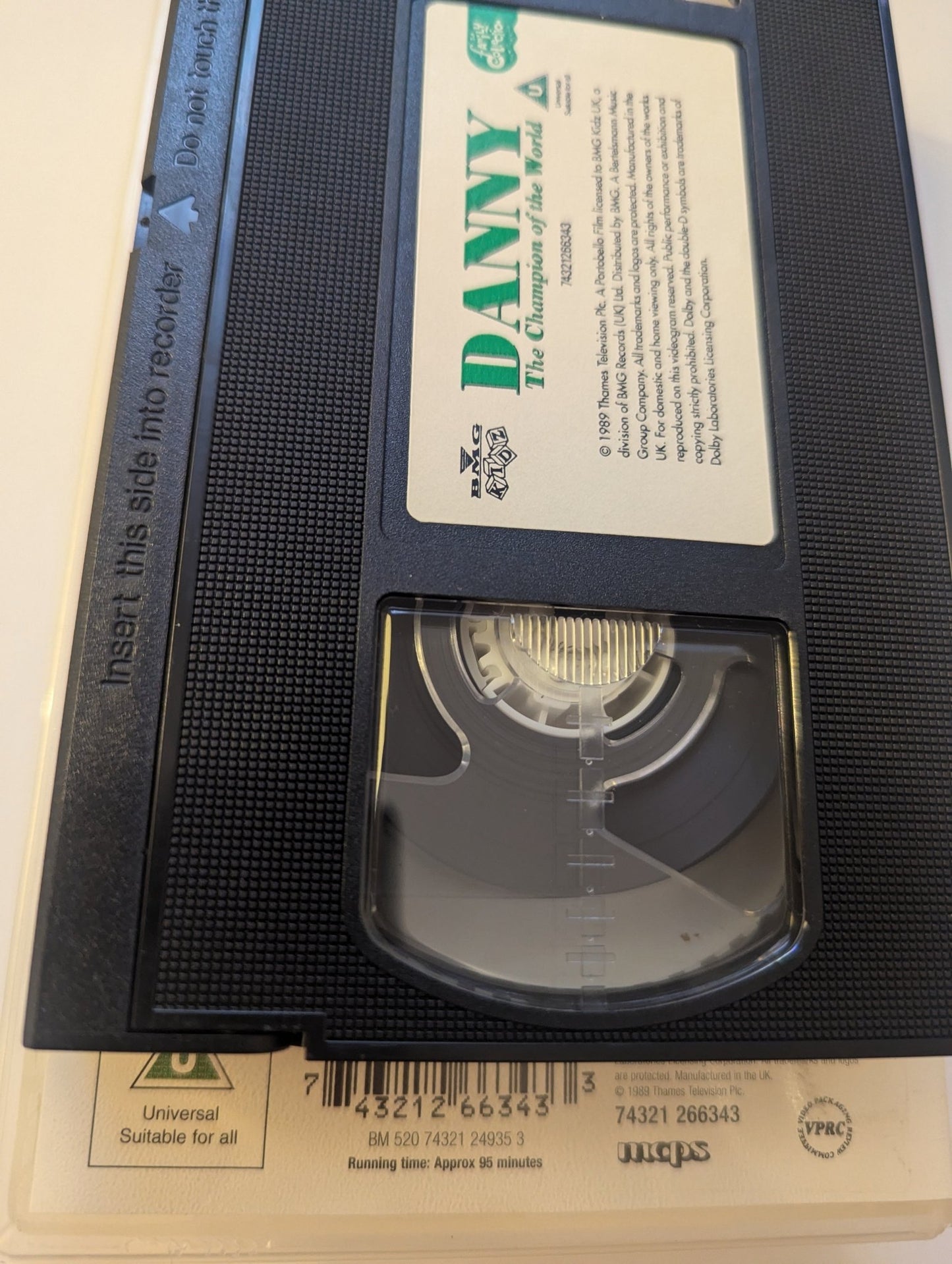 Roald Dahl's Danny Champion Of The World (1989) VHS Video - Flippin Retro Video Shop