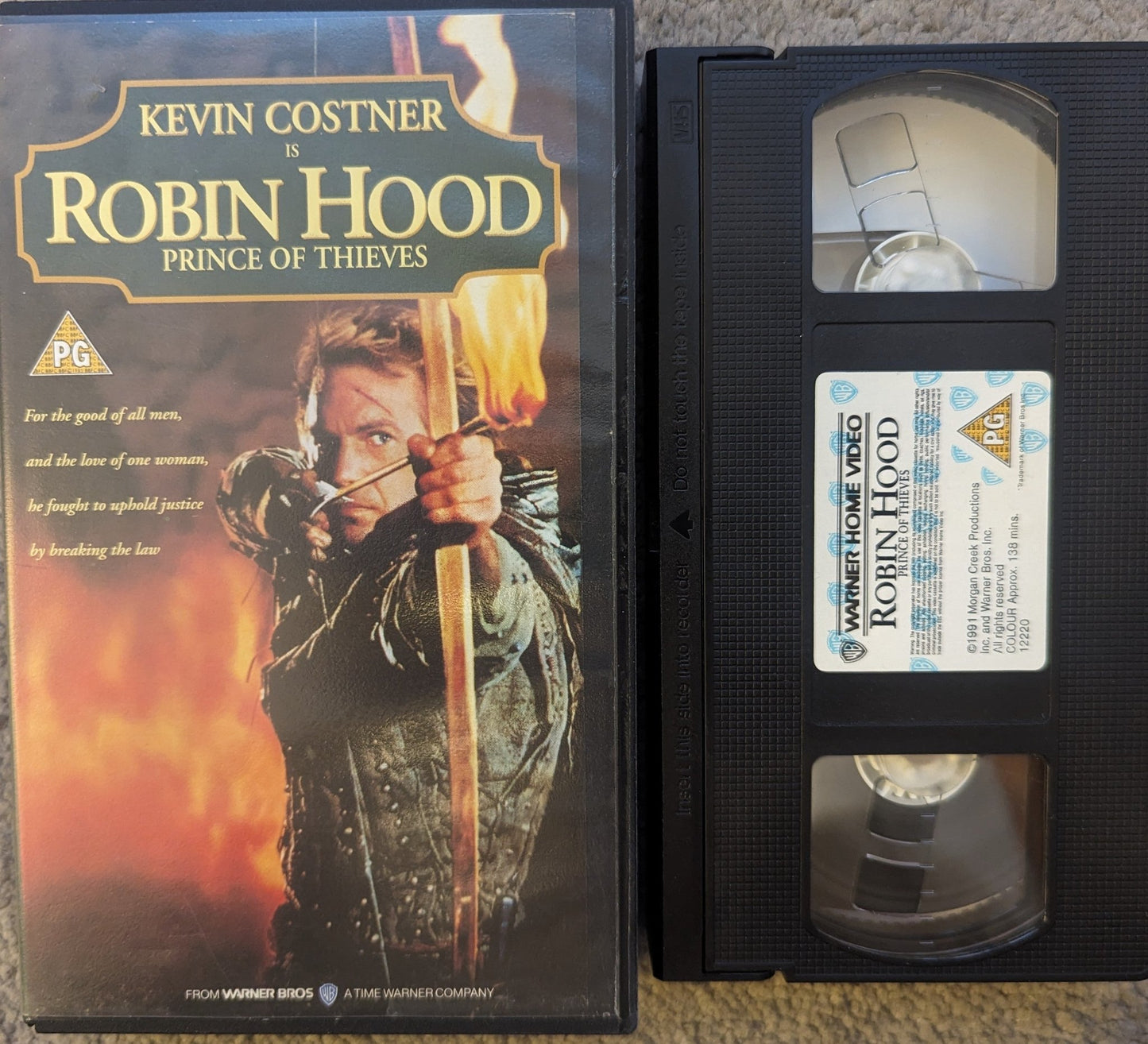 Robin Hood (1991) VHS Video - Flippin Retro Video Shop